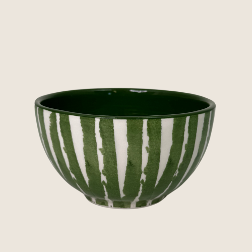 Lìnea Verde Oliva - Skål 13,5 cm| Casa Jada