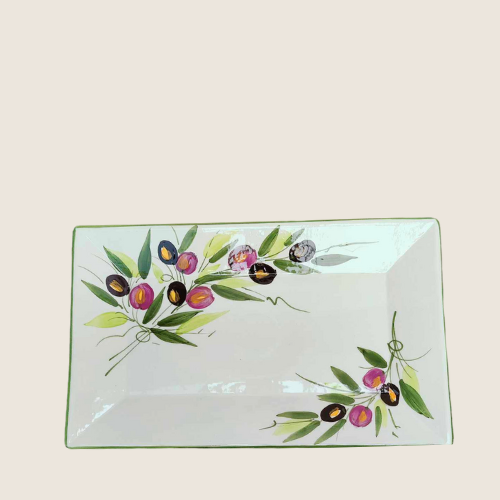 Aceituna - Aflangt Fad 36 cm | Casa Jada