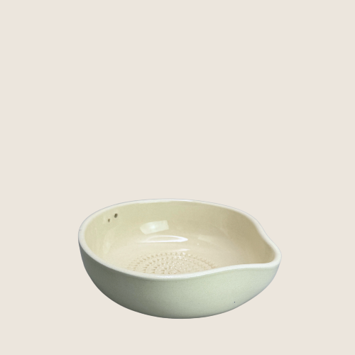 Ensfarvet creme - Rasper med hældetud| Casa Jada