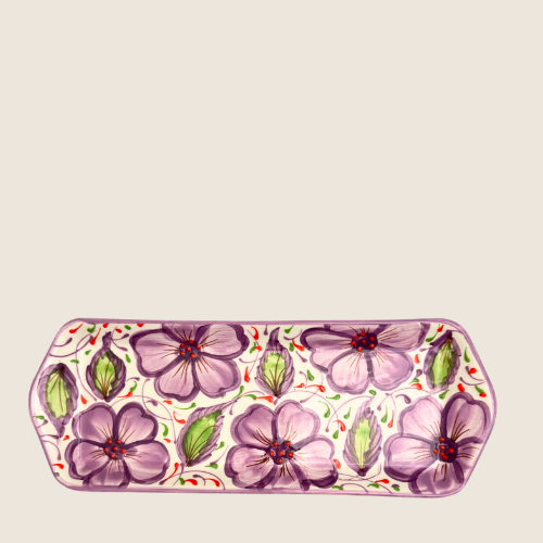 Almácher Lila - Aflangt fad 35 cm | Casa Jada