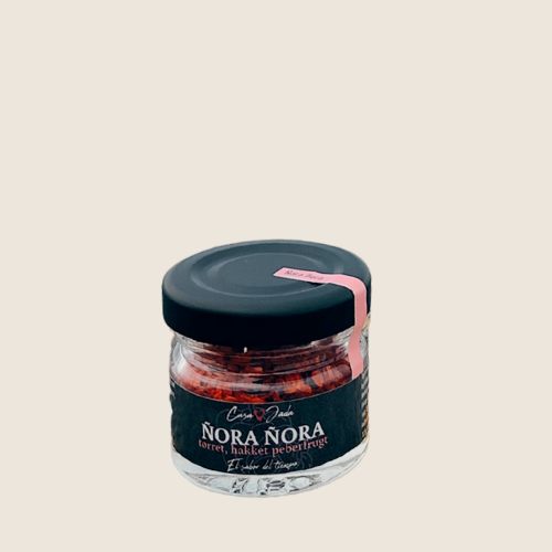 Ñora Ñora - hakket tørret peberfrugt 10 g i glas| Casa Jada