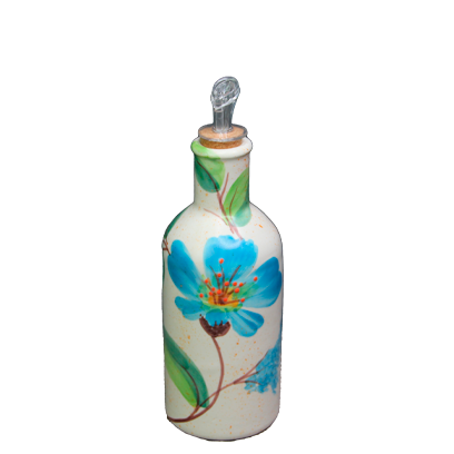 Karisma Turquesa mat - Olieflaske med skænkeprop | Casa Jada