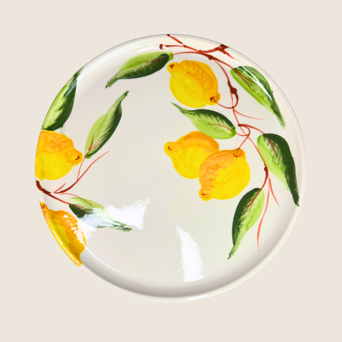 Lemón  - Rundt fad 34 cm| Casa Jada