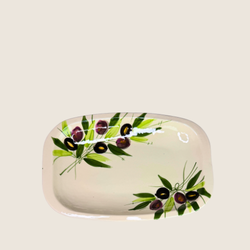 Aceituna - Fad 30 x 20cm| Casa Jada