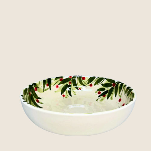 Navidad 1 Rojo - Skål 23 cm| Casa Jada