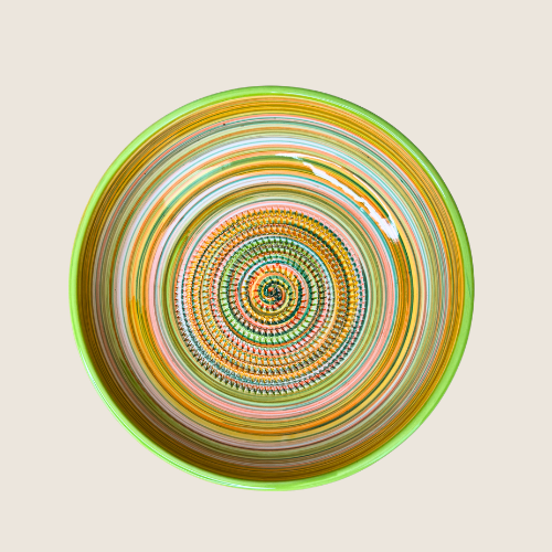 Gibraltar C Naranja - Skål m. Rasper| Casa Jada