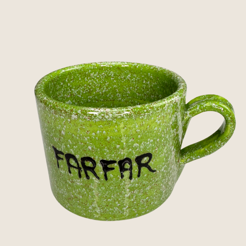 Rústico verde "FARFAR" - Cosy cup