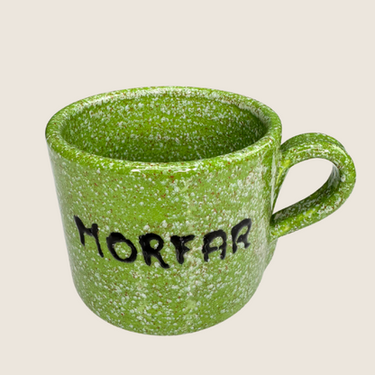 Rústico verde "MORFAR" - Cosy cup | Casa Jada