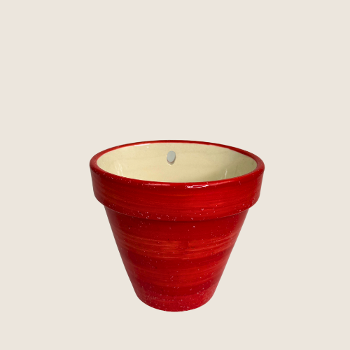 Rústico - Rojo - Vægampel 17 cm| Casa Jada