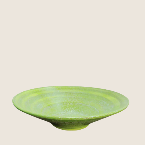 Conical Bowl, Ø 38cm, Rústico Verde