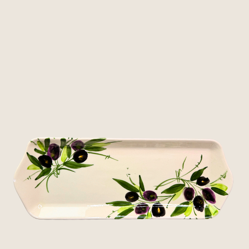 Aceituna Nueva - Aflangt fad 35 cm| Casa Jada