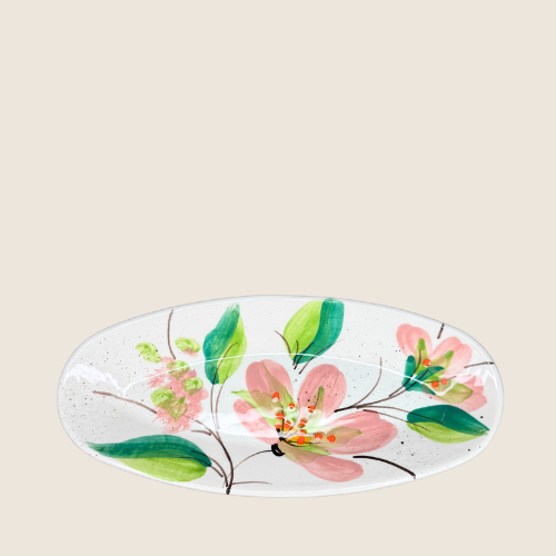 Karisma Rosado  - Ovalt fad 25 cm| Casa Jada