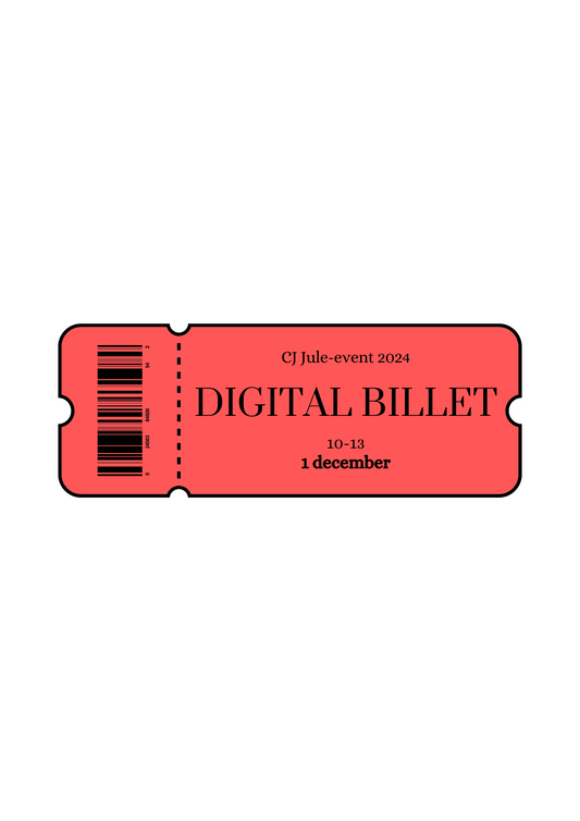 Digital billet til Jule-event kl. 10-13