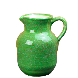 Jug, water, Rústico, Verde, Spanish ceramics