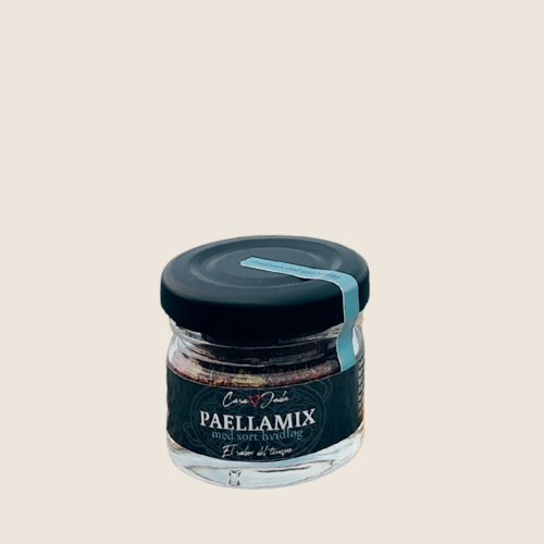 Paella Mix m sort hvidløg 15 g i glas| Casa Jada