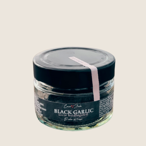 Sort hvidløgsfed 75 g i glas| Casa Jada