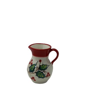 Farmors jul mælkekande 200 ml spansk keramik farverik keramik håndmalet